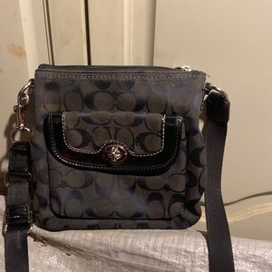 Coach black crossbody